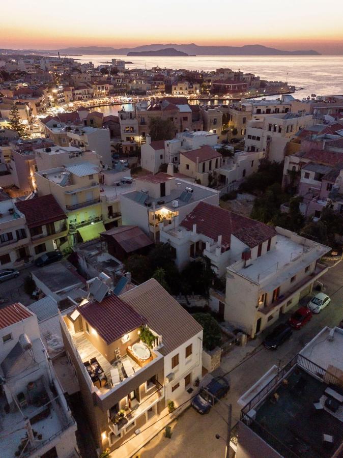 Castello Luxury Residence With Private Jacuzzi Chania  Luaran gambar